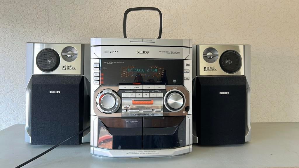 Philips Toren met 3cd Wisselaar, Ophalen, Zo goed als nieuw