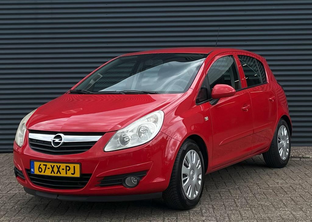 OPEL Corsa 1.4 5 Deurs Enjoy, Gebruikt, 4 cilinders, 49 €/maand, Origineel Nederlands