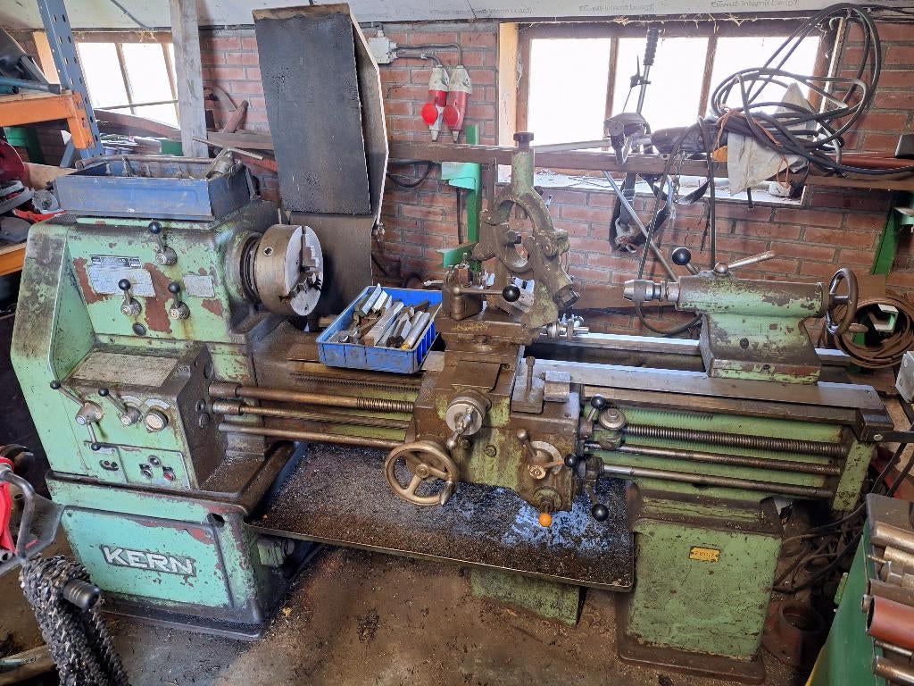 KERN Professionele draaibank metaalbewerking, Ophalen, Gebruikt, Metaaldraaibank, 1000 mm of meer