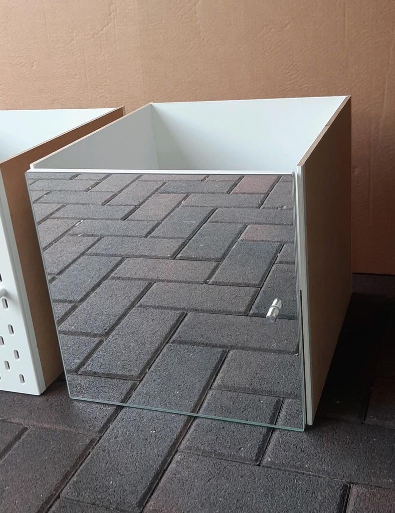 6x Spiegeldeur voor ikea kallax Vakkenkast, Ophalen, Zo goed als nieuw