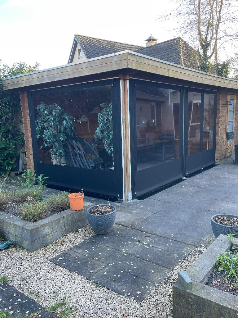 verandazeilen, 3 stuks, Tuin en Terras, Ophalen, Zo goed als nieuw, Veranda