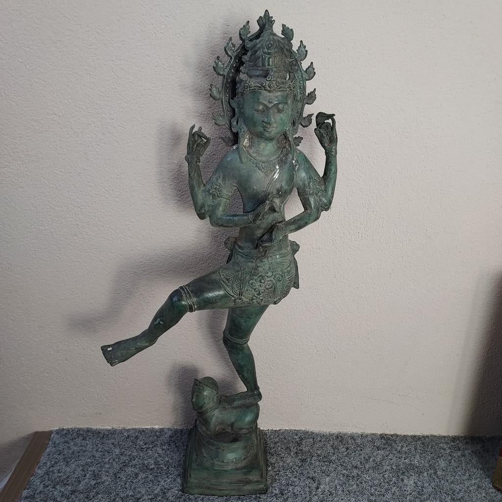 Shiva brons beeld, Ophalen