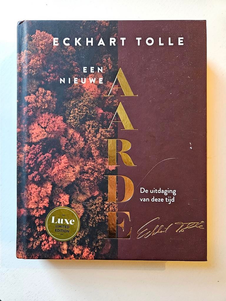 Eckhart Tolle - Een nieuwe aarde - Limited Edition, Boeken, Achtergrond en Informatie, Spiritualiteit algemeen, Ophalen of Verzenden
