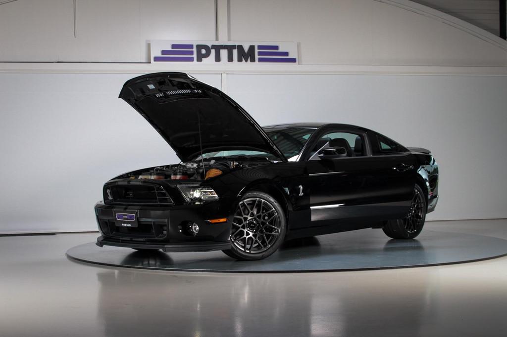 2014 Shelby Mustang GT500 SVT, Achterwielaandrijving, Gebruikt, 4 stoelen, Zwart