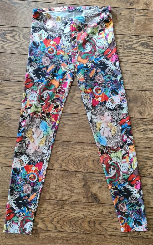 ATMOSPHERE legging met print, maat 36, Ophalen of Verzenden