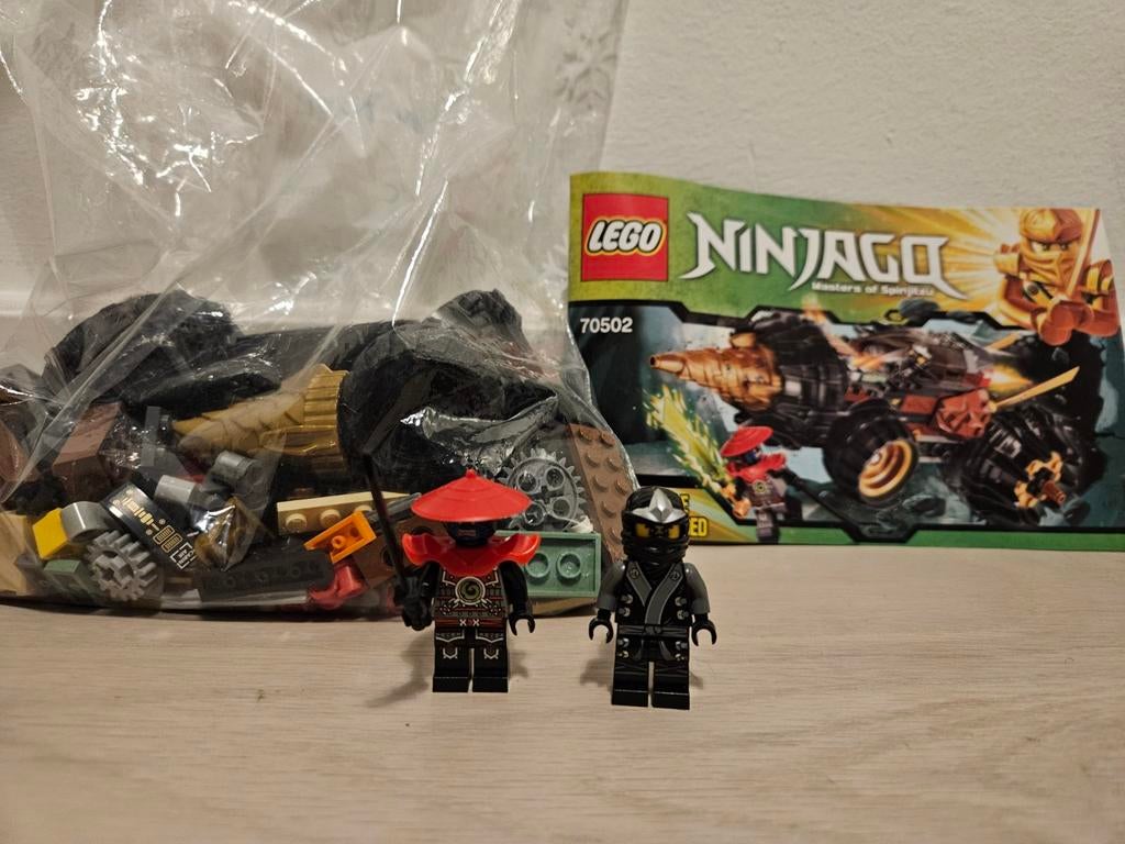 Lego ninjago 70502 Cole's Earth Driller, Ophalen of Verzenden, Zo goed als nieuw