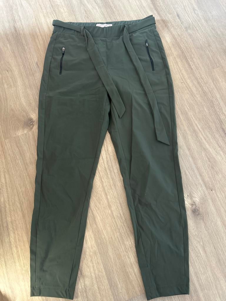 Studio Anneloes Broek Maat M - Korte Lengte 65cm, Kleding | Dames, Kort, Gedragen, Groen, Ophalen