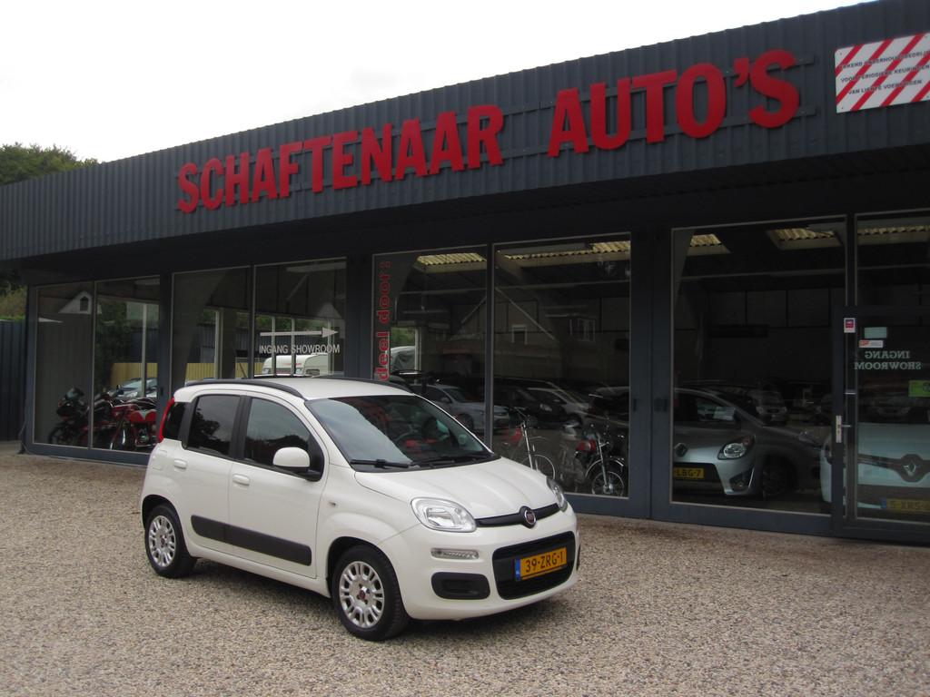 Fiat Panda 0.9 TwinAir Lounge zeer nette auto apk 01-02-2027, Auto's, Fiat, Voorwielaandrijving, Euro 5, Stof, Gebruikt