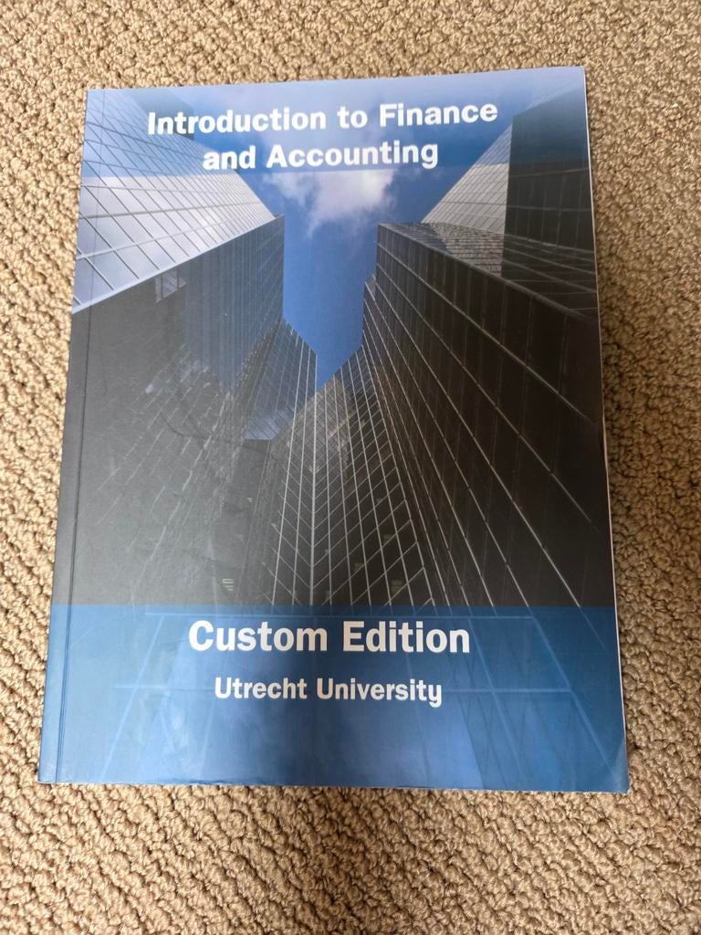 Introduction to Finance and Accounting - 9781307452259, Onbekend, Ophalen of Verzenden, Gamma, WO