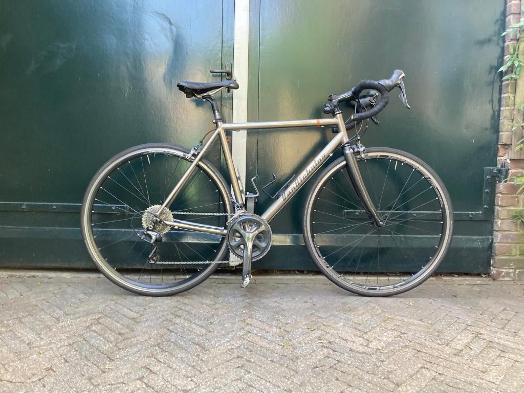 Van Nicholas Chinook Titanium Racefiets – Maat 54 – Ultegra, 28 inch, Gebruikt, Heren, Meer dan 20 versnellingen