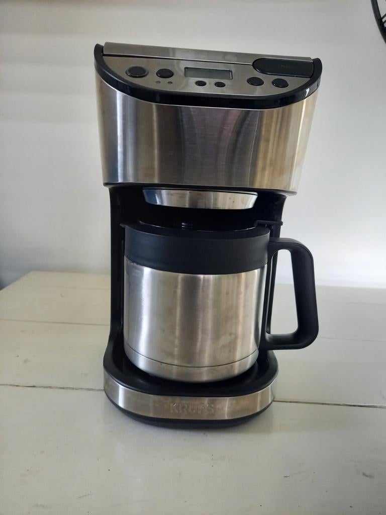 Krups  Koffiezetapparaat met Thermoskan, Ophalen, Afneembaar waterreservoir, Gebruikt, 10 kopjes of meer