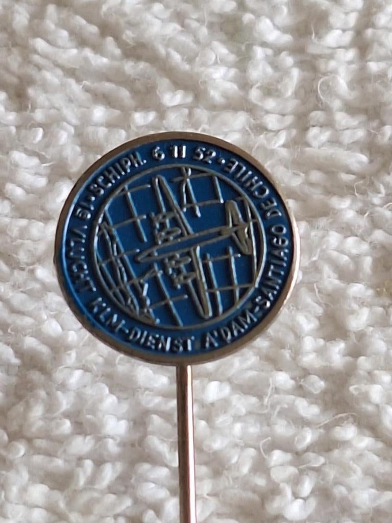 KLM : 1e vlucht 1952 : Amsterdam - Santiago de Chile, Verzenden, Gebruikt, Overige typen