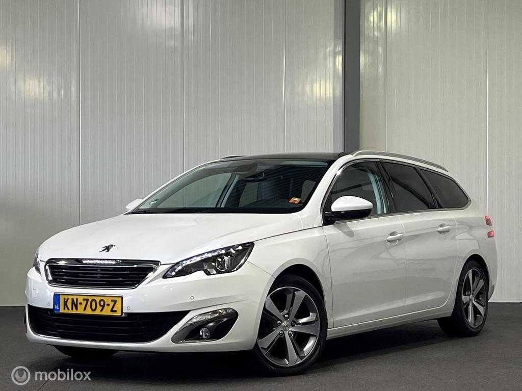 Peugeot 308 SW 1.6 BlueHDI AUTOMAAT Premium [ NAP LED leder, Euro 6, 4 cilinders, Wit, 1560 cc