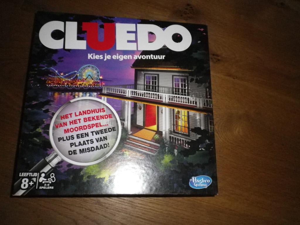 Cluedo van Hasbro, Hobby en Vrije tijd, Gezelschapsspellen | Bordspellen, Ophalen of Verzenden, Zo goed als nieuw, Hasbro
