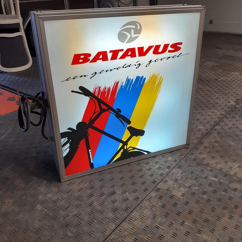 Batavus Lichtbak, Verzamelen, Ophalen, Zo goed als nieuw, Lichtbak of (neon) lamp