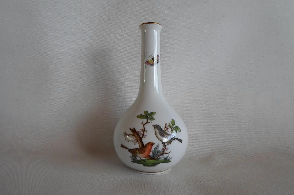 Herend Hungary Rothschild Bird Vaasje, Ophalen of Verzenden