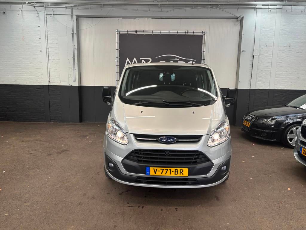 Ford Transit Custom 270 2.2 TDCI L1H1 Trend DC airco/navi/cr, Voorwielaandrijving, Euro 5, Gebruikt, Zwart