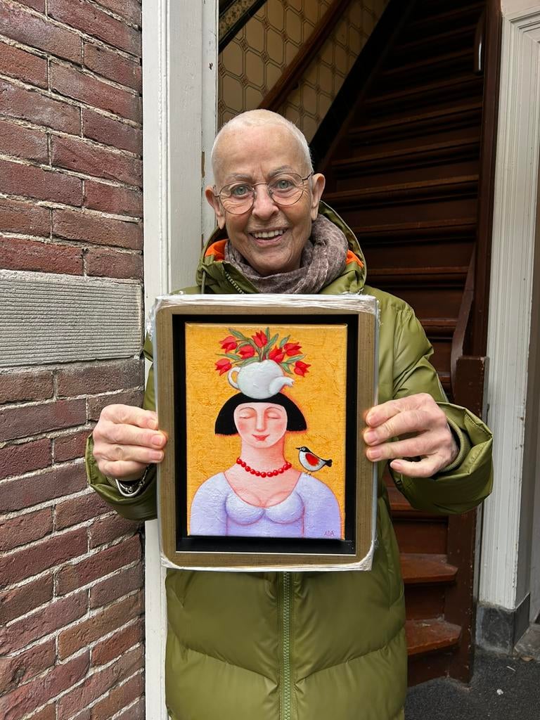 Ada Breedveld schilderij, Ophalen of Verzenden