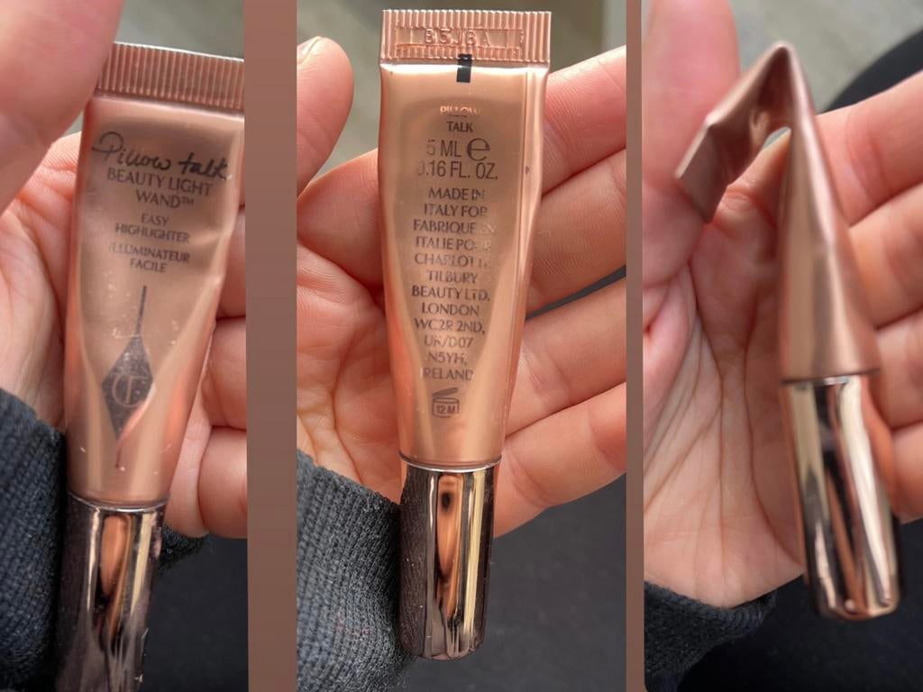 Charlotte tilbury highlighter, Ophalen of Verzenden, Zo goed als nieuw, Gehele gezicht, Make-up