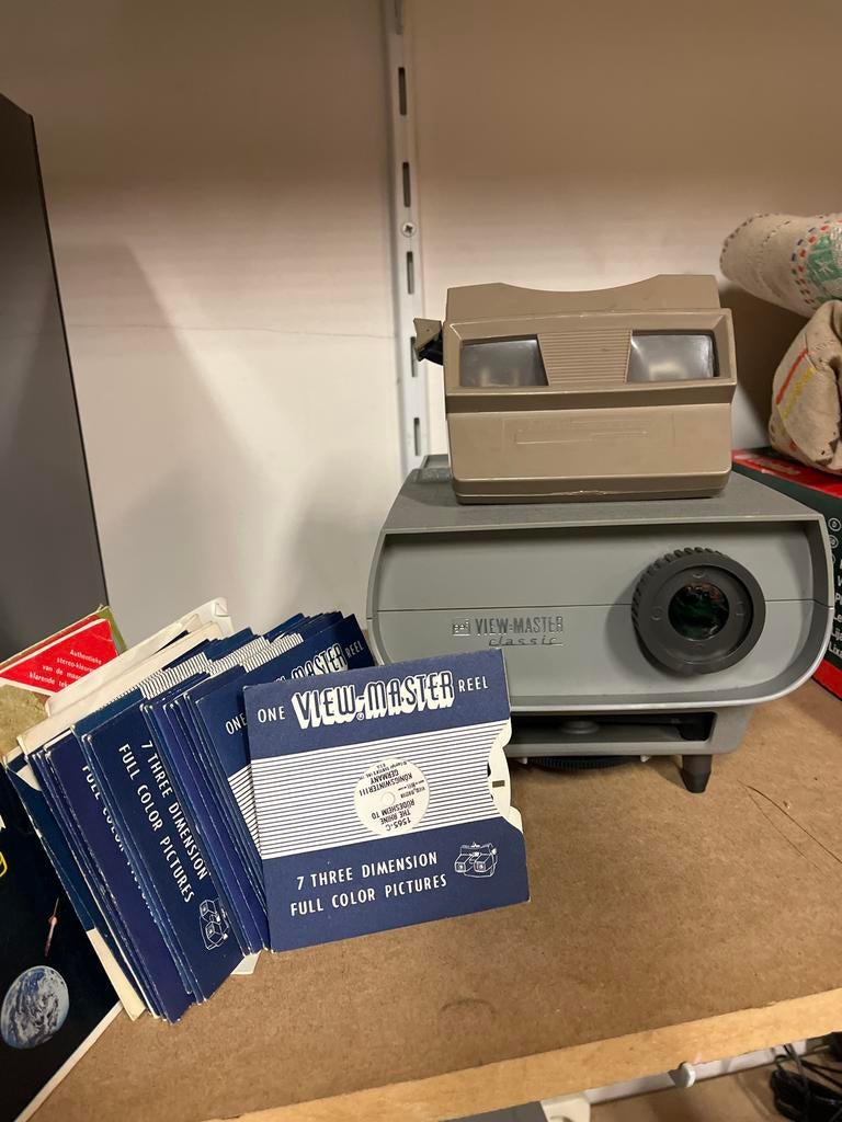 View-Master Classic diaprojector met reels, Ophalen, Gebruikt, Viewmaster, X