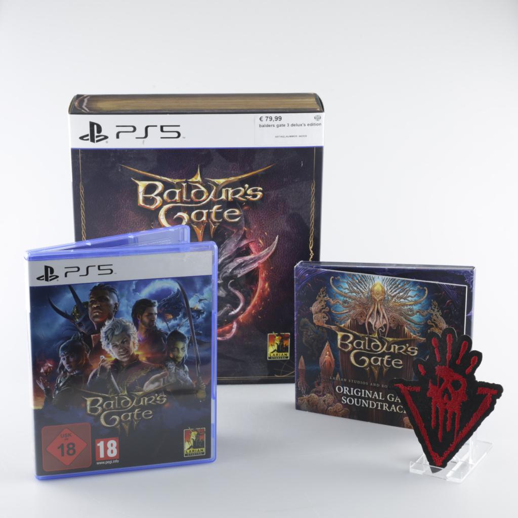 PlayStation 5 Game: Baldur's Gate 3 Deluxe Edition, Sony, Zo goed als nieuw, Support@sony.com, 1-7-1 Konan, Minato-ku
Tokyo 108-0075
Japan