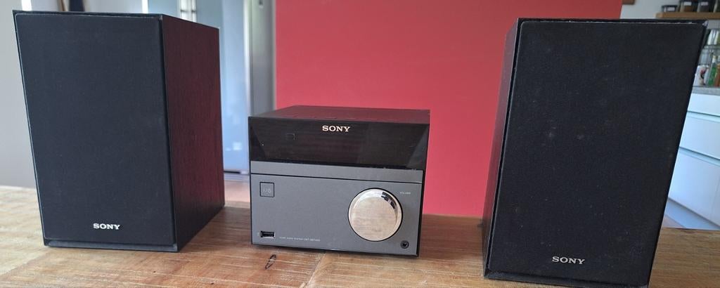 Sony Home Audio System CMT-SBT40D met 2 speakers, Ophalen, Zo goed als nieuw, Speakers, Sony