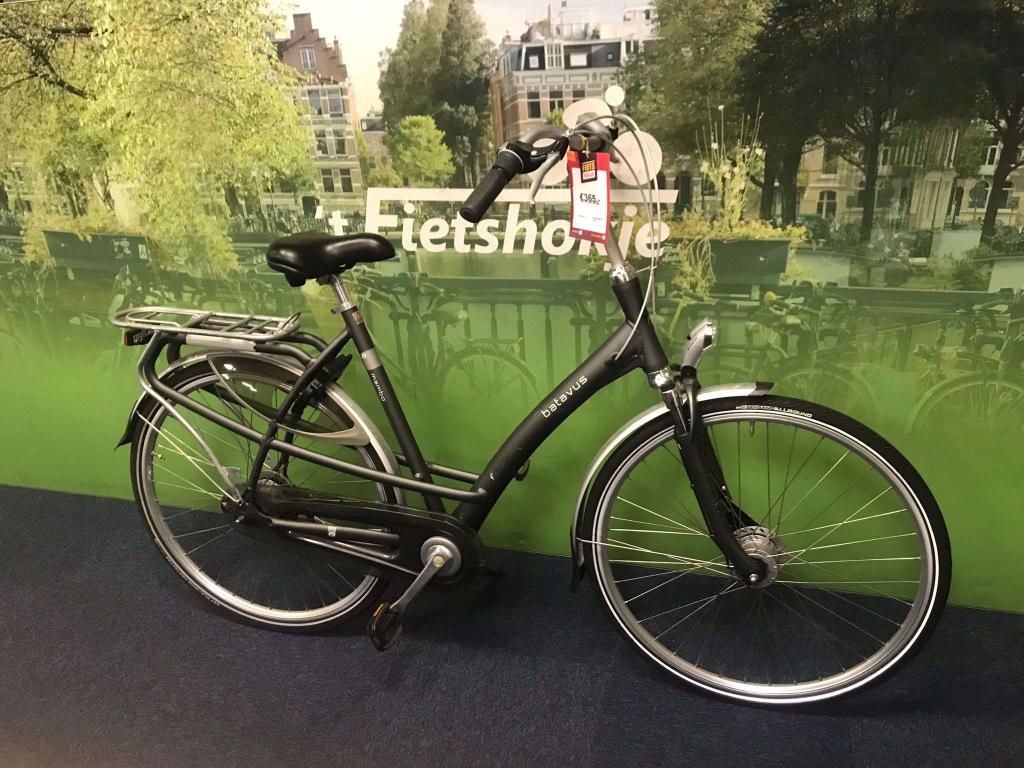 Fietshokje Raaks :  Batavus Mambo Damesfiets Zwart 53cm, Overige merken, Raaks Fietsen, Versnellingen, Ophalen of Verzenden