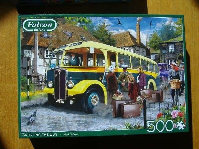 Falcon legpuzzel 500 stukjes, Ophalen of Verzenden, 500 t/m 1500 stukjes, Zo goed als nieuw, Legpuzzel