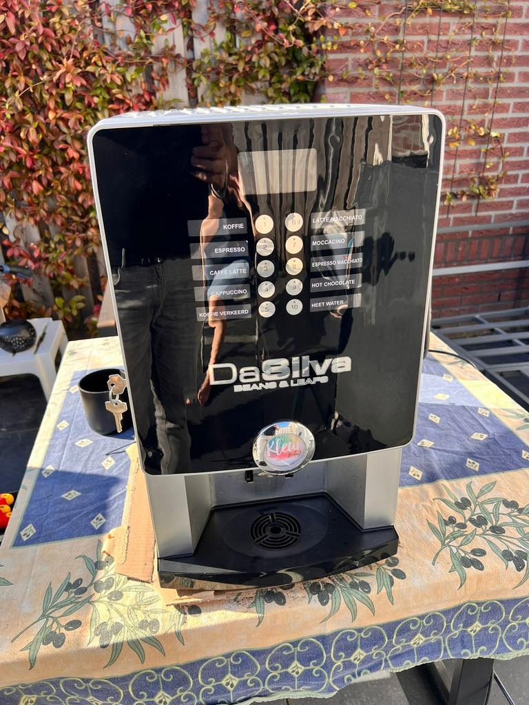 Rheavendors koffiemachine compact bonen, Witgoed en Apparatuur, Koffiezetapparaten, Ophalen, Zo goed als nieuw