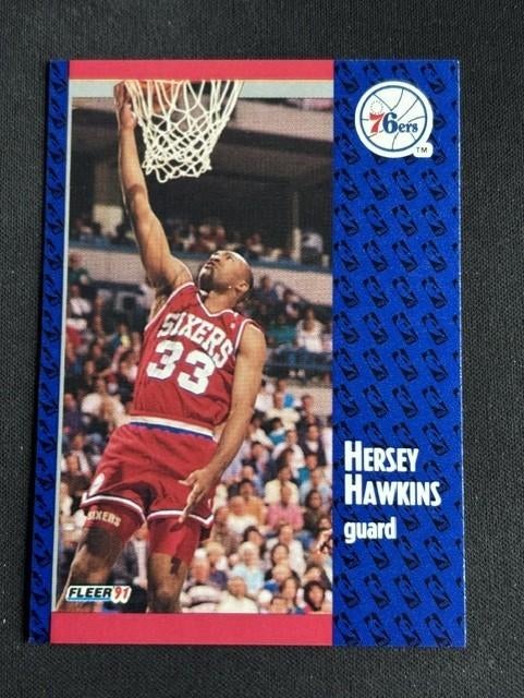 Fleer 1991 NBA Basketball nr. 154, Verzenden, Nieuw, Buitenlandse clubs, Poster, Plaatje of Sticker