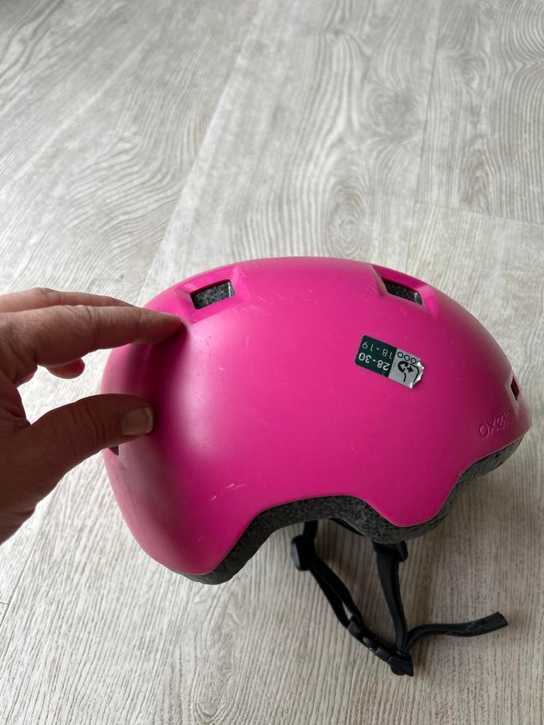 Oxelo meisjes helm roze 28-30, Overige merken, Gebruikt, Kinderen, Ophalen of Verzenden