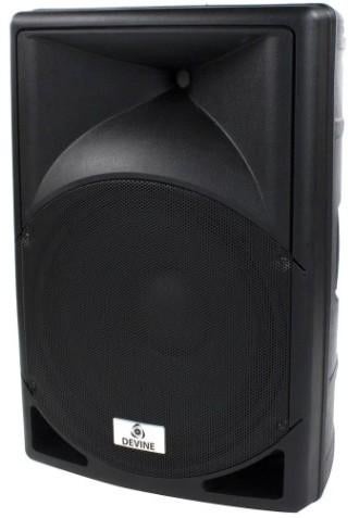 Devine Artis 15A 400 Watt actieve luidspreker PA-luidspreker, Overige merken, Gebruikt, Ophalen of Verzenden, 120 watt of meer
