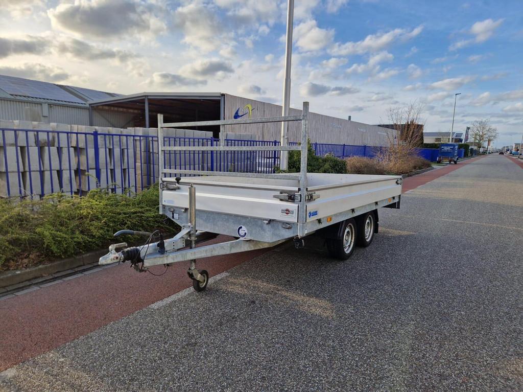 Hapert Plateauwagen | 335 x 180 cm | 2000 kg, Gebruikt