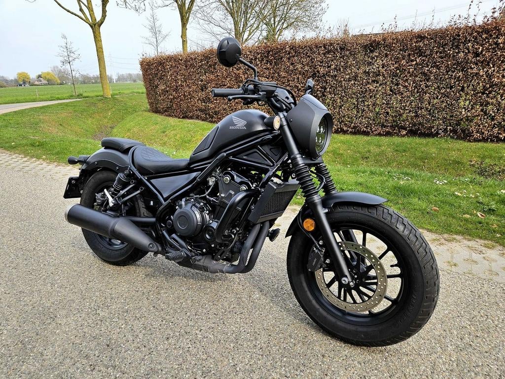HONDA CMX 500 REBEL-S 2021 ABS VALBEUGEL MAT-Zwart 6400 Km - foto 2