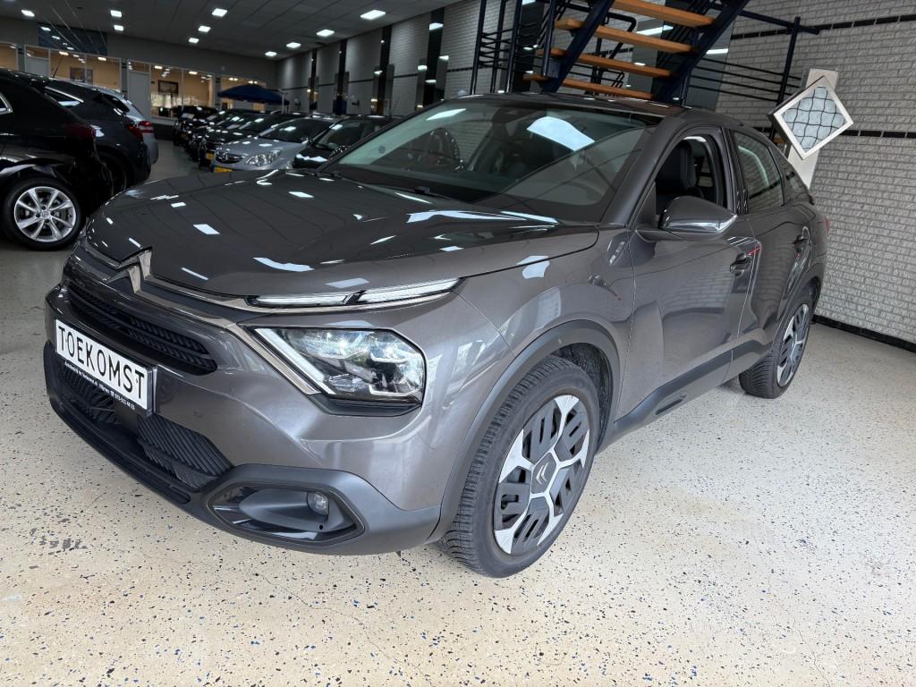 Citroen C4 1.2 Feel Navigatie ECC Climat PDC Cam Cruise LED, 101 pk, Gebruikt, 1199 cc, Met garantie (alle)