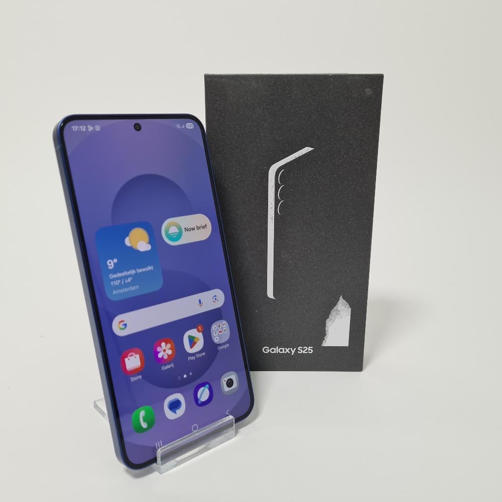 Samsung Galaxy S25 128GB Blauw 5G, Ophalen of Verzenden, Gebruikt, Overige typen, Samsung