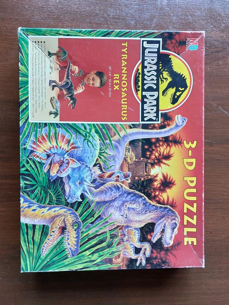 Jurassic Park 3D Puzzel Tyrannosaurus Rex, Verzamelen, Ophalen of Verzenden, Zo goed als nieuw
