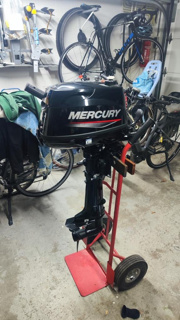 Mercury 6 pk 4 takt kortstaat, Watersport en Boten, Ophalen, Zo goed als nieuw, Benzine, 5 tot 10 pk