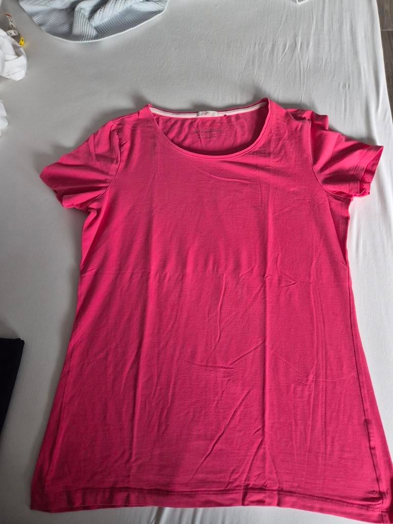 Roze Esprit T-shirt, maat XL, Maat 46/48 (XL) of groter, Ophalen of Verzenden, Zo goed als nieuw, Korte mouw