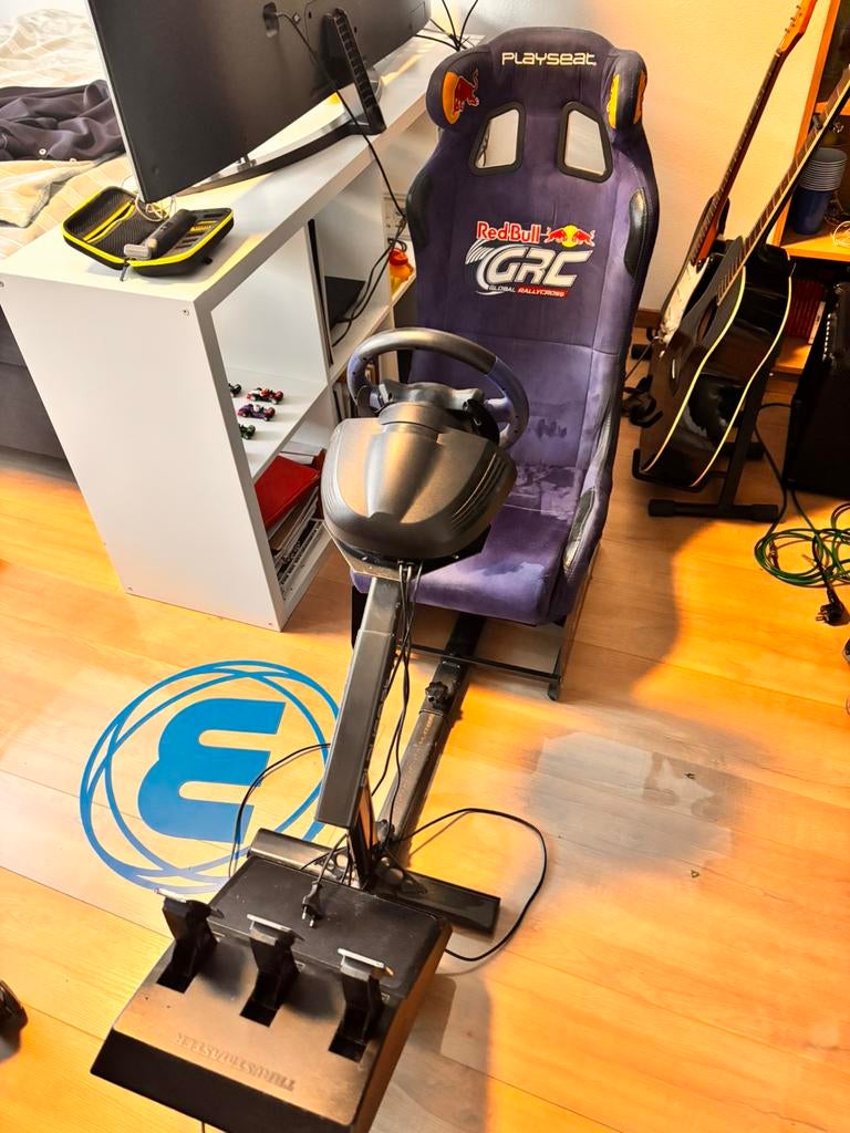 Redbull GRC playseat + thrustmaster T150, Ophalen, Gebruikt, Playseat of Racestoel, PlayStation 3