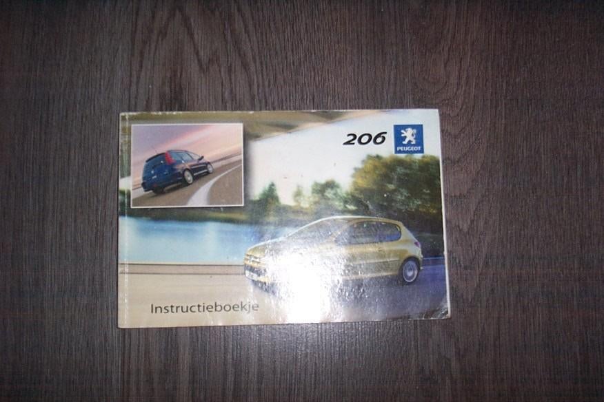 Gebruikershandleiding voor PEUGEOT 206   1998-2006, Auto diversen, Handleidingen en Instructieboekjes, Ophalen of Verzenden