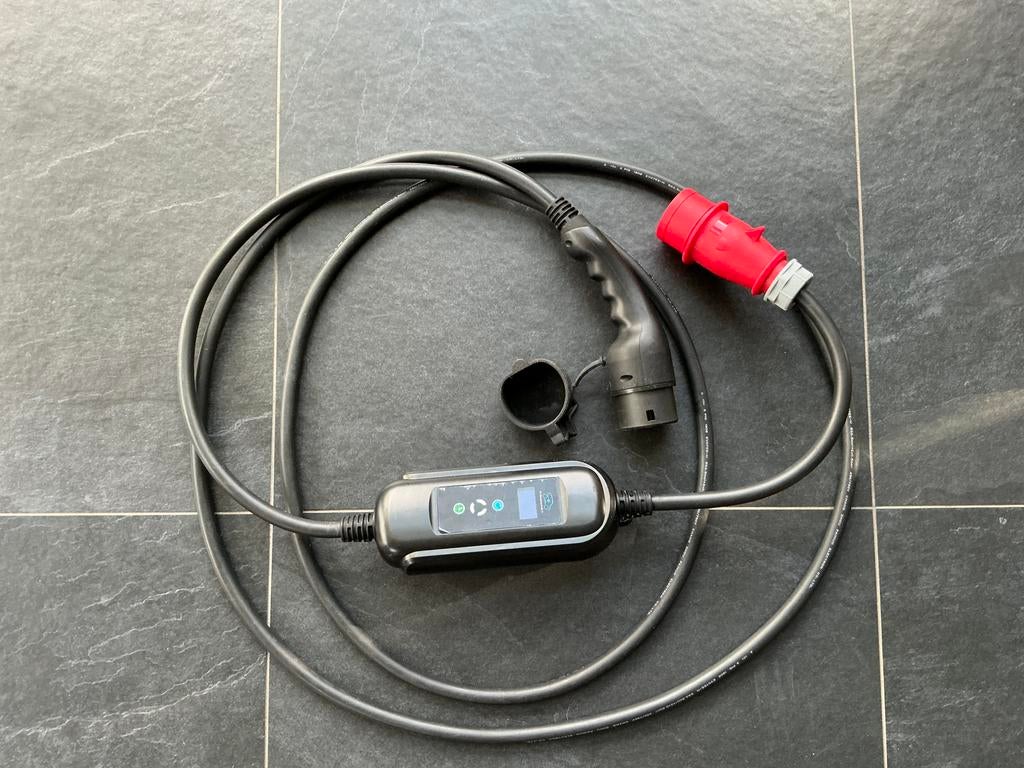 Mobiele thuislader type 2, Ophalen of Verzenden, Zo goed als nieuw, Laadkabel