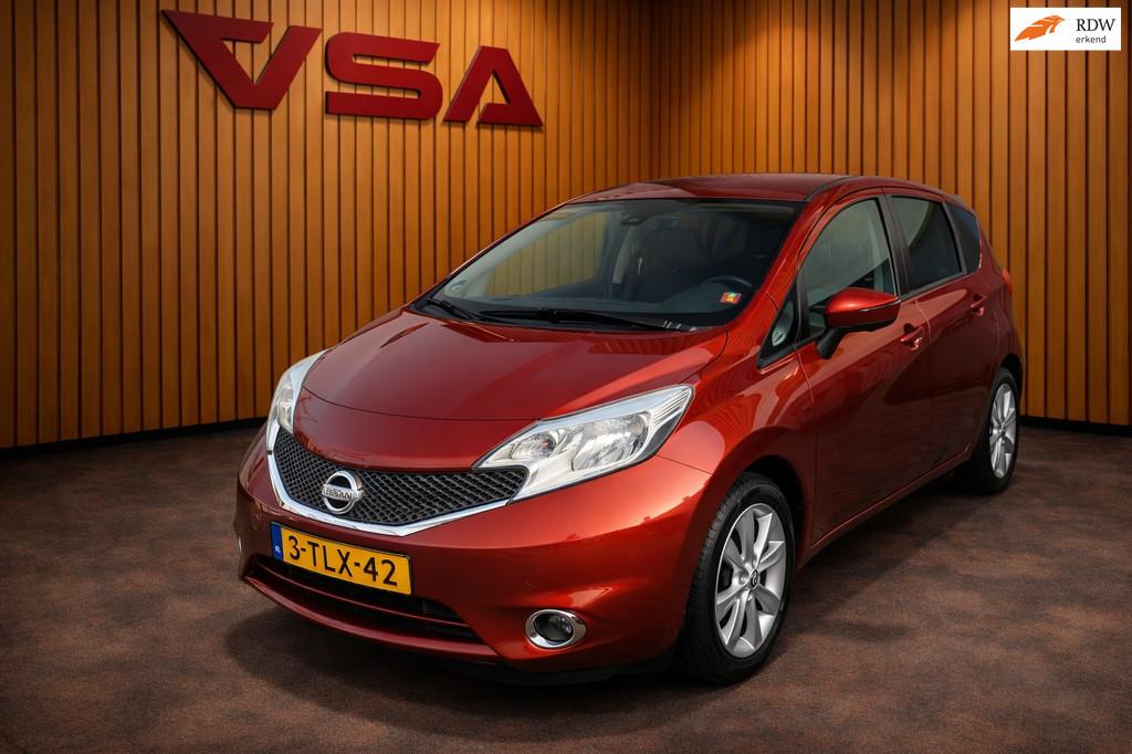 Nissan Note 1.2 DIG-S Tekna|Panorama|Automaat|Cruise|Camera|, Euro 5, Gebruikt, 1045 kg, Met garantie (alle)