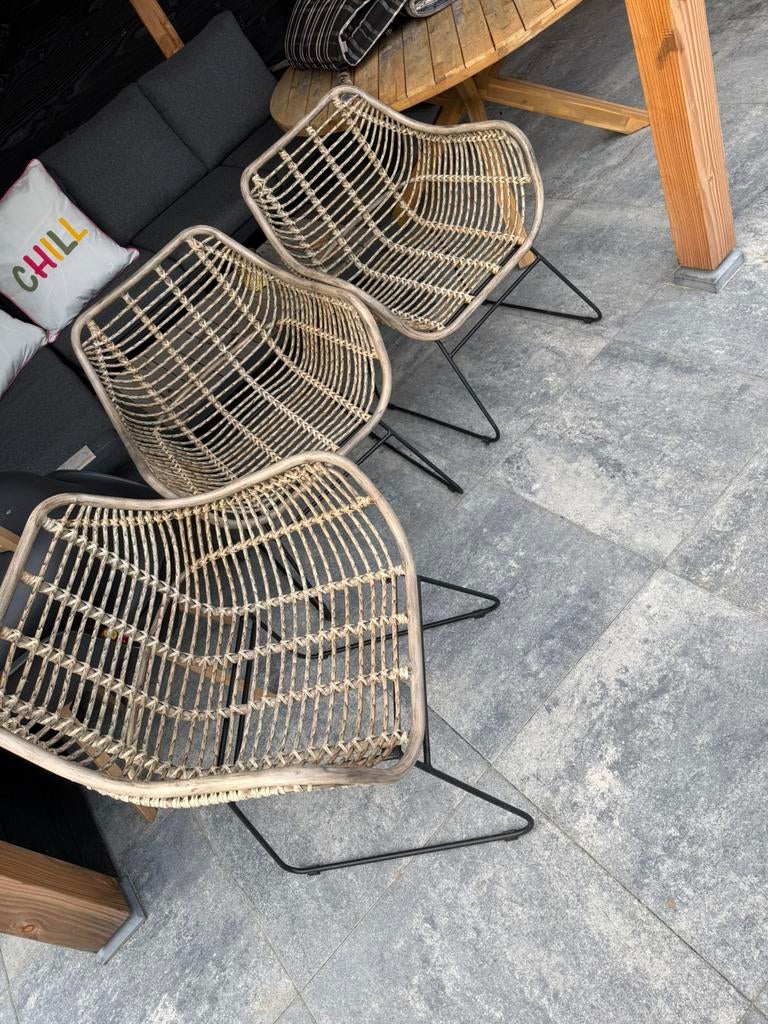 Mason tuinstoelen, Ophalen, Zo goed als nieuw, Wicker