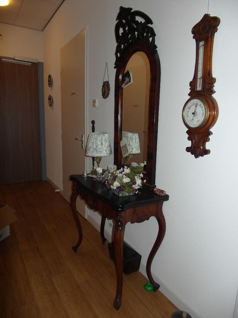 antieke spiegel, Ophalen, Rechthoekig, 50 tot 100 cm, 100 tot 150 cm