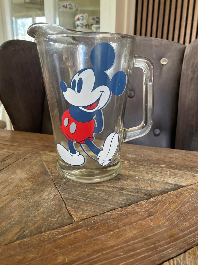 Mickey Mouse kan uit de jaren 70, Verzamelen, Disney, Ophalen of Verzenden, Mickey Mouse, Gebruikt, Servies