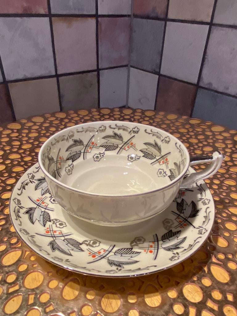 Spenzo vintage kop en schotel, Ophalen of Verzenden