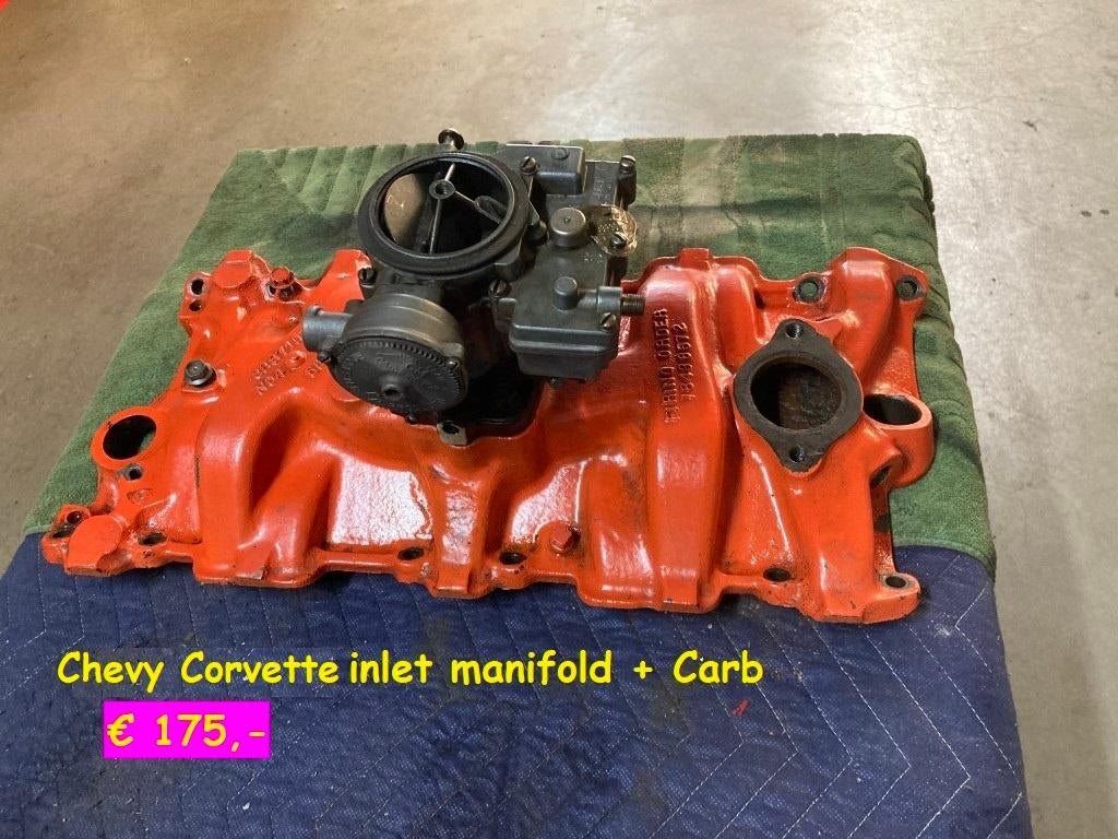 Chevrolet manifold motor onderdeel, Ophalen of Verzenden, Chevrolet
