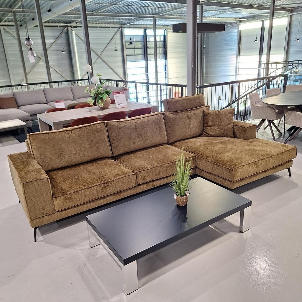 Prachtige hoekbank 'Silvan', Ophalen of Verzenden, Zo goed als nieuw, Vierpersoons of meer, Stof