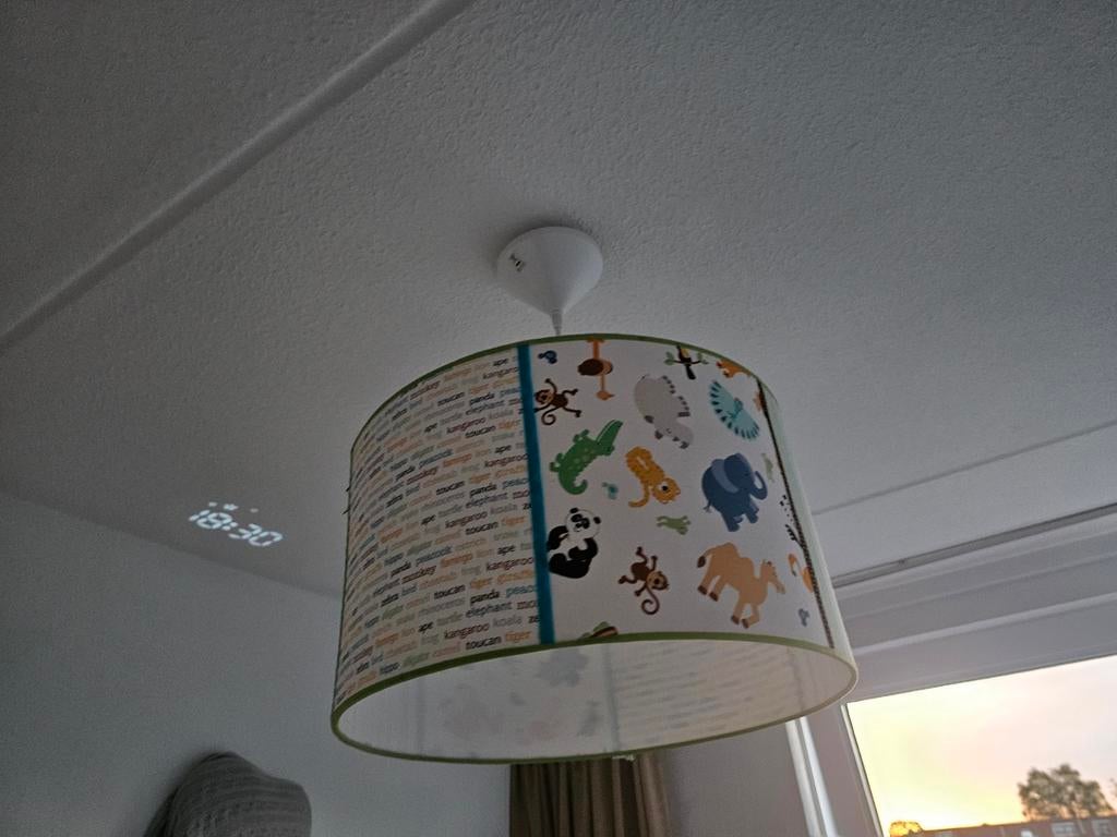 Dieren plafond lamp, Kinderen en Baby's, Ophalen of Verzenden, Zo goed als nieuw, Lamp